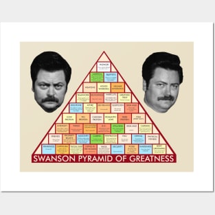 Swanson Pyramid Of Greatness Posters and Art